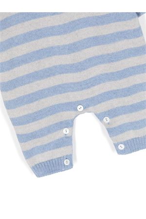 Light blue virgin wool romper LITTLE BEAR KIDS | 7105LATTECIELO